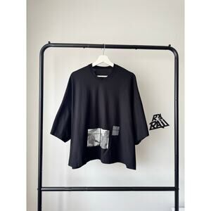 Julius MMXIX_7 Divided Cropped Oversized T-Shirt